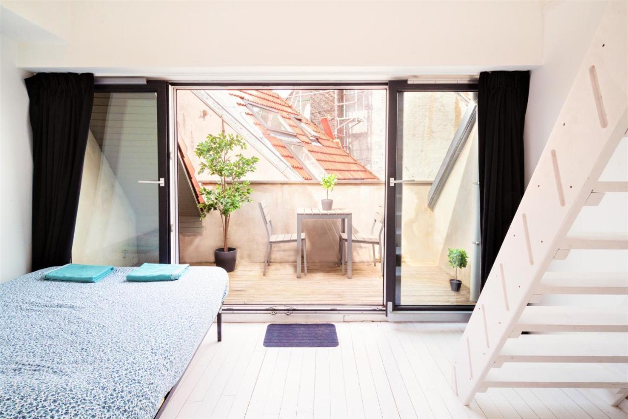 Beautiful Terrace Apartment In The Heart Of 안트베르펜 외부 사진